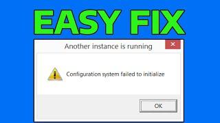 How To Fix Configuration System Failed to Initialize Error in Windows 11/10/8/7