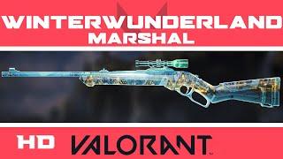 Winterwunderland Marshal VALORANT Skin | New Skins Collection Showcase