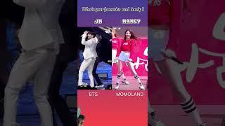 Jk bts vs Nancy momoland queen #bts #kpop #dance #blackpink #btsarmy