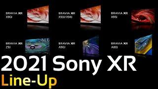 ALL 2021 Sony Bravia XR TV Models! (XR X90J, X92J, X93J/X94J, X95J, A80J, A90J, Z9J)