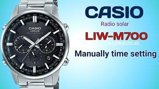 Casio Lineage LIW-M700 (5174) manually setting instruction | Time,Calendar,Alarm,Chrono & Timer set