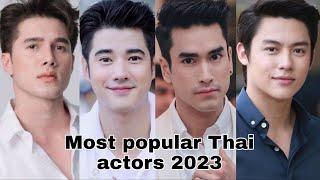 Most popular Thai actors 2023