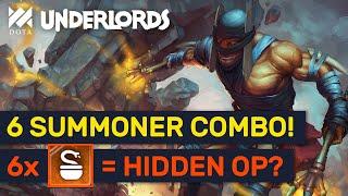 ALL 6 Different Summoners! 6 Summoners Are Hidden OP! | Dota Underlords