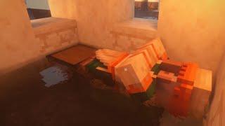 FLOOD in Realistic Minecraft Village TEARDOWN