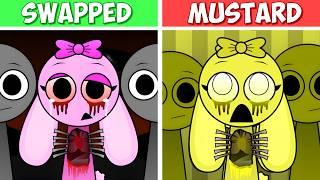 Incredibox Sprunki - Mustard but Sprunki Swapped | Normal vs Horror