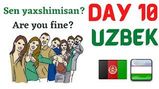 Learn Uzbek Daily - Day 10 - Getting to know others (Part 1)