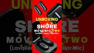 Unboxing SHURE MoveMic Two | SHURE MoveMic Two | SHURE Movemic | SHURE #shorts #shure