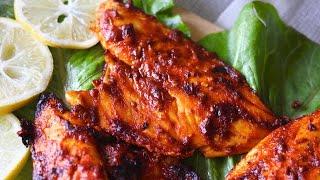 BEST GRILLED FISH RECIPE - Middle Eastern Style Fish - Grilled Sea Bass