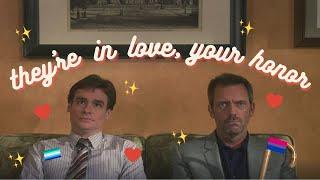 house and wilson being totally platonic for almost five minutes "straight"