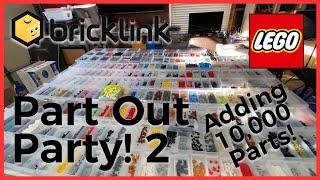 BrickLink LEGO Part Out Party | The Saga! (For Real)