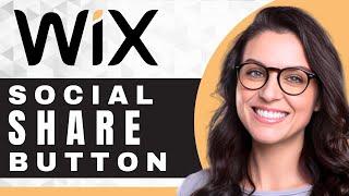 How to Add a Social Share Button on Wix | Wix Tutorial (2025)