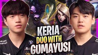 T1 GUMAYUSI DUO WITH T1 KERIA! - T1 Gumayusi Plays Kai'sa ADC vs Aphelios! | Season 2023