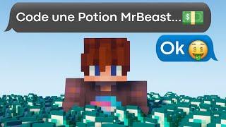 J'ai codé vos terribles idées de potions dans Minecraft