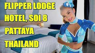 Review of the Flipper Lodge Budget Hotel, Pattaya, Thailand.