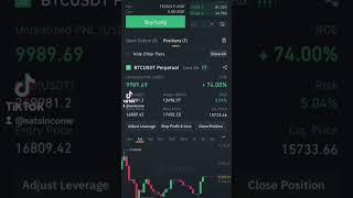 $10,000 Profits in one bitcoin trade! Binance Futures trading.