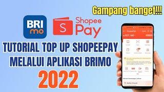 MUDAH BANGET!!! TUTORIAL TOP UP SHOPEEPAY MENGGUNAKAN APLIKASI BRIMO(BRI MOBILE)