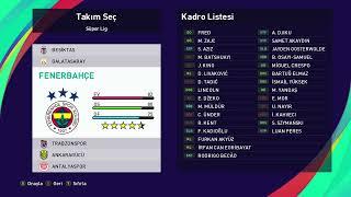 eFootball PES 2021 SEASON UPDATE TÜRKÇE SPİKER, LİSANS VE GÜNCEL TRANSFER Yaması