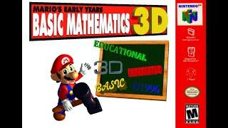 Mario's Early Years: Basic Mathemathics 3D!