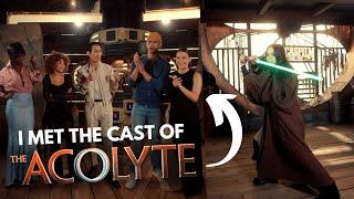 I Met the Cast of The Acolyte! (Star Wars Content Day)