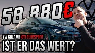 VW Golf 8 GTI Clubsport. Hält er was er verspricht und kann er an die Erfolgsgeschichte anknüpfen?