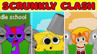 Incredibox - Sprunki Scrunkly Mods Battle: Inanimate Insanity vs Paw Patrol vs Cat Town!