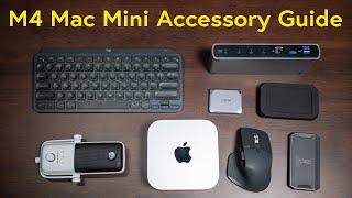 M4 Mac Mini Accessory Buying Guide: Keyboard, Mouse, Screen, SSD & More!