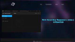 Krnl Key Bypass | 2023 | Only on pc | WORKING |