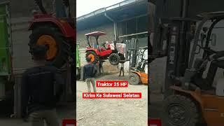 Traktor 25 HP Dikirim ke Sulawesi Selatan