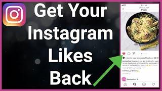 How To Fix Instagram Not Showing Likes