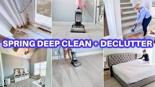 EXTREME SPRING DEEP CLEAN WITH ME + declutter | CLEANING MOTIVATION  SPRING CLEANING 2024 HOMEMAKING