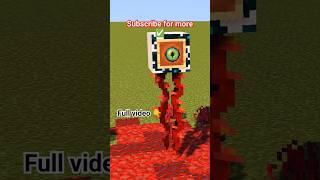 Minecraft eye balls build hacks | Minecraft scary builds #phonk