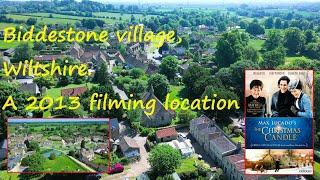 Biddestone village. Filming location for a Christmas film. Linked in description and a playlist