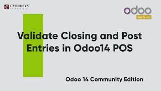 Validate Closing and Post Entries in Odoo 14 POS | Odoo Community