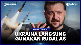 KALI PERTAMA, UKRAINA GUNAKAN RUDAL BALISTIK AS UNTUK SERANG RUSIA