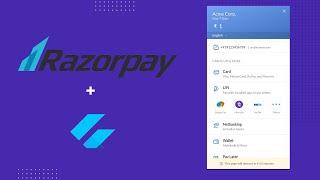 Flutter - Razorpay Payment Gateway