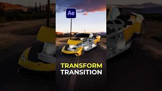 Car Transformation Effect in After Effects #aftereffects #tutorial #transformation