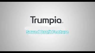 Saved Draft Feature | SMS Marketing Software | Trumpia