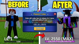 HOW TO GET MAX LEVEL WITH A CODE IN BLOX FRUITS! (2024,2025)