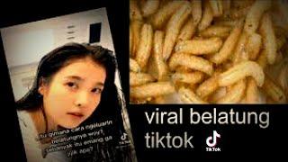 Asli,, vidio viral belatung di tiktok