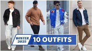 10 Latest Winter Outfit Ideas for Men 2025 | Men's Fashion