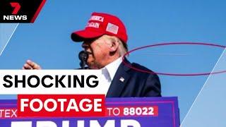 The crucial moments of the Trump assassination attempt | 7NEWS