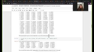 Julia for Data Science - Video 4: Dimensionality Reduction, by Dr. Huda Nassar (JuliaAcademy.com)