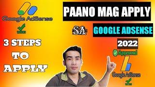 PAANO MAG  APPLY SA GOOGLE ADSENSE UPDATE 2022 | ERMEL PH TV