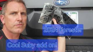 2024 Subaru Forester COOL upgrade!  cheap and easy!