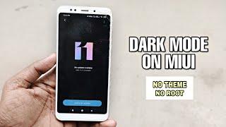 Enable Dark Mode on Redmi Note 5 & Any Xiaomi | MIUI 11 Dark Mode