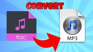 how to convert flac to mp3