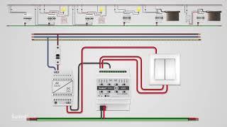 SATEL KNX-BIN24 – universal binary input module