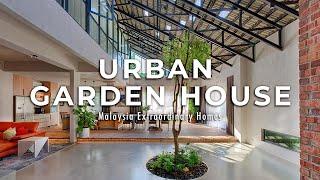 Urban Garden House | Inside an Ultra open Biophilic home transformed from a 40-year-old house