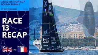 Louis Vuitton Cup Round Robin Race 13 Recap