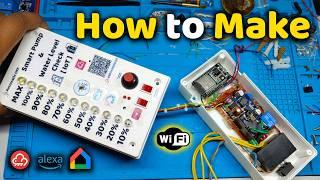 How to Make IoT-based Smart Pump | Wireless Pump Controller | Esp32 ||